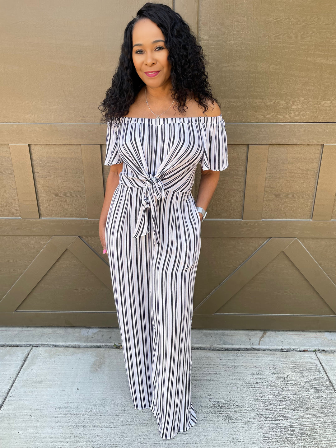 Calla Off the Shoulder Jumpsuit