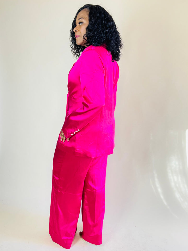 The All-Class Satin Blazer - Moody Fitzs Boutique