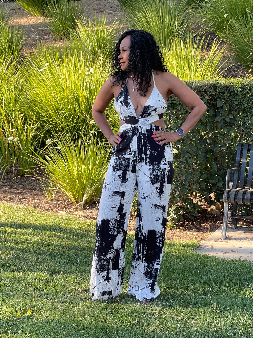 Brielle Tye Dye Jumpsuit - Moody Fitzs Boutique