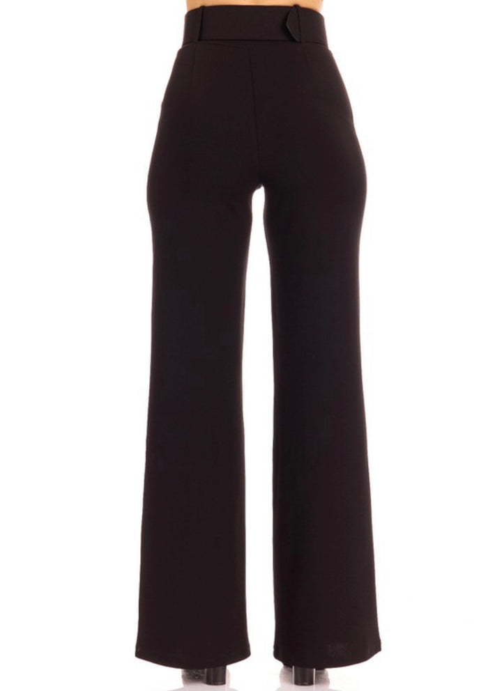 Hillary High Waist Dress Pants - Moody Fitzs Boutique