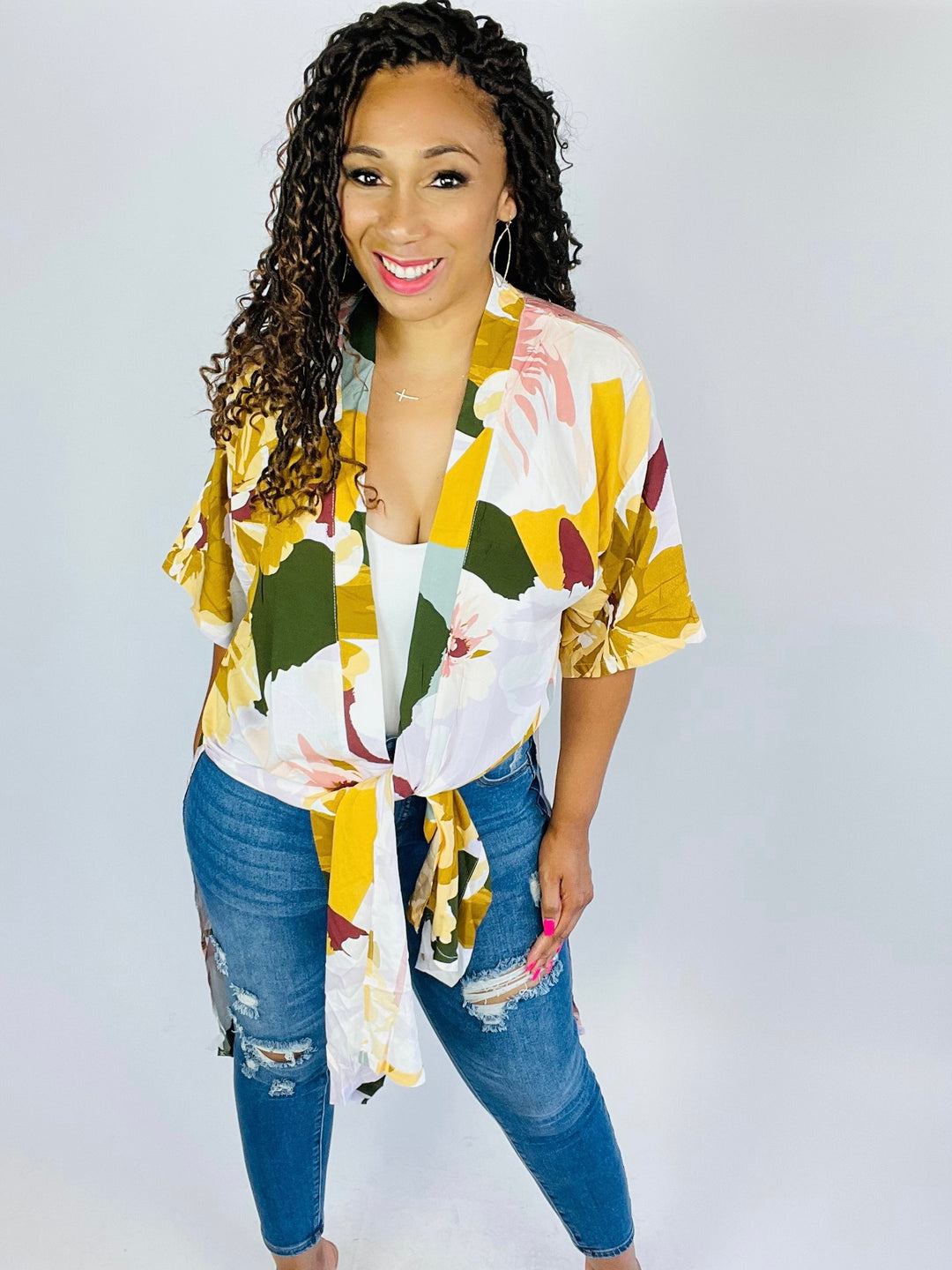 Forever Summer Breeze Kimono - Moody Fitzs Boutique
