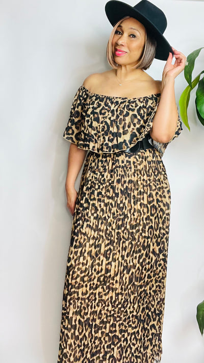 Run Wild Leopard Maxi Dress - Moody Fitzs Boutique