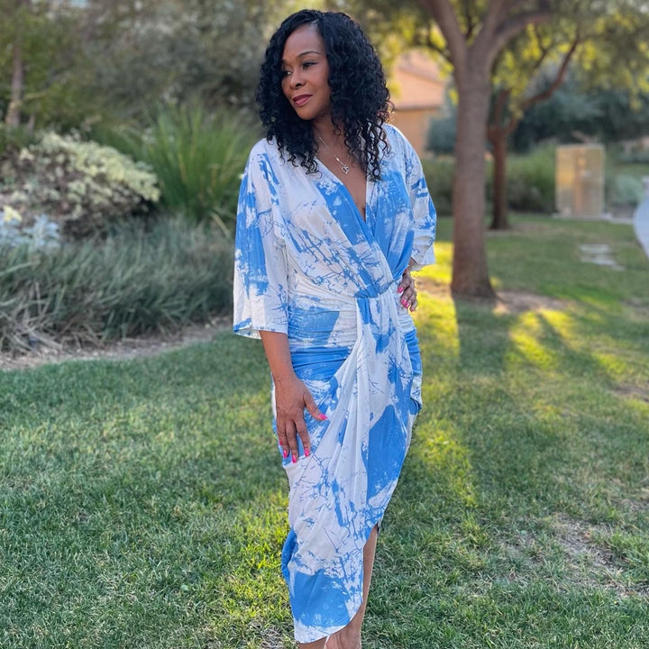 The Cloud Ruched BodyCon Dress - Moody Fitzs Boutique