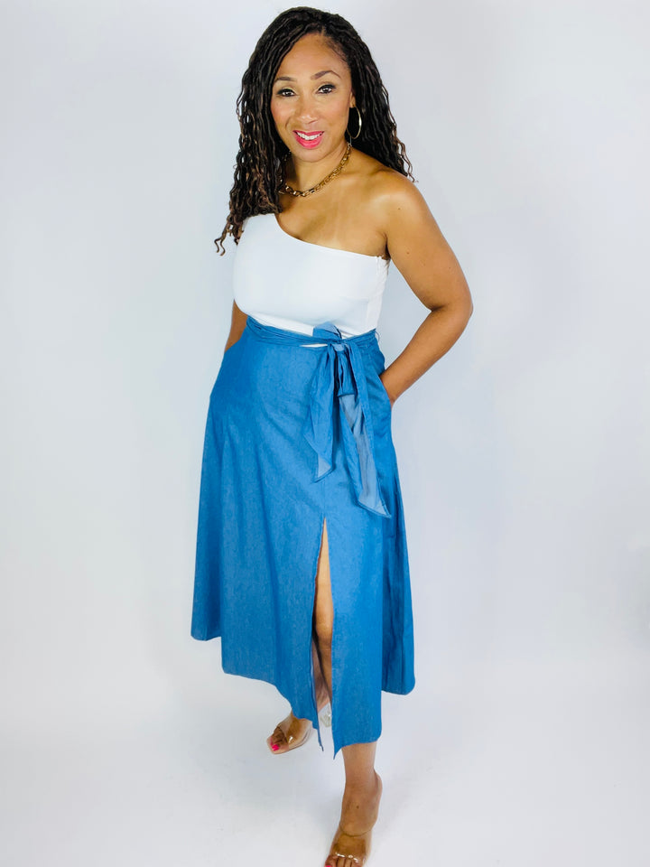 Adina Off The Shoulder Maxi Dress - Moody Fitzs Boutique
