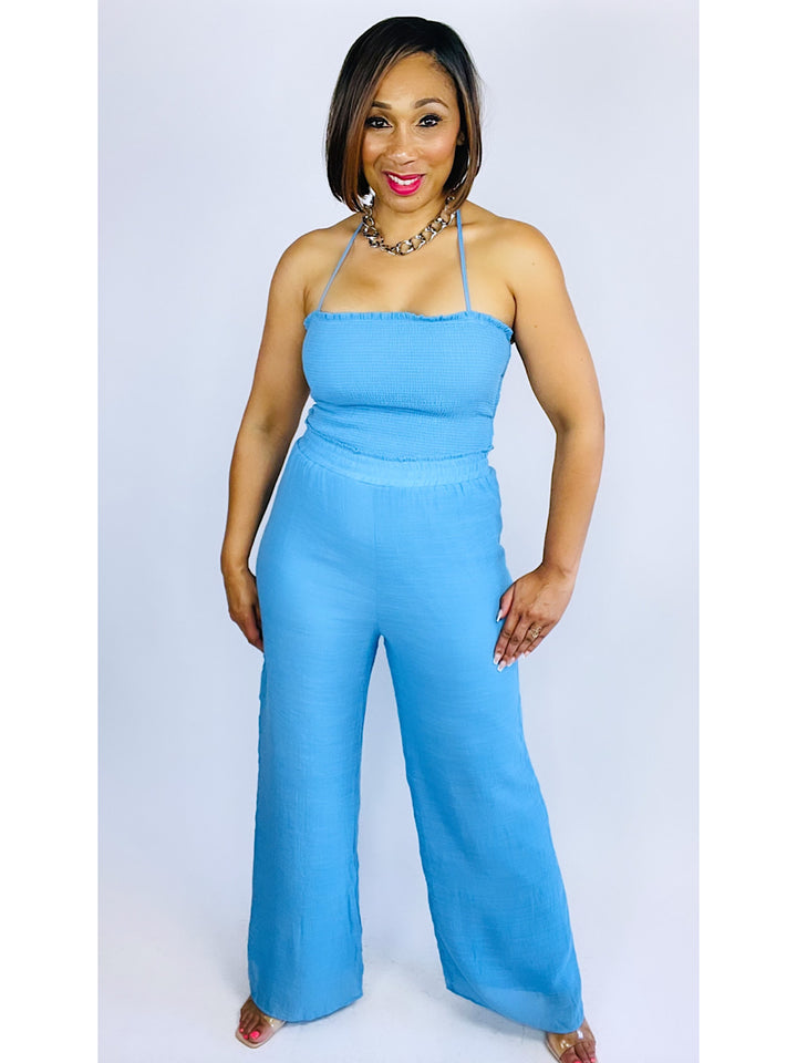 Malibu Beach Jumpsuit - Moody Fitzs Boutique