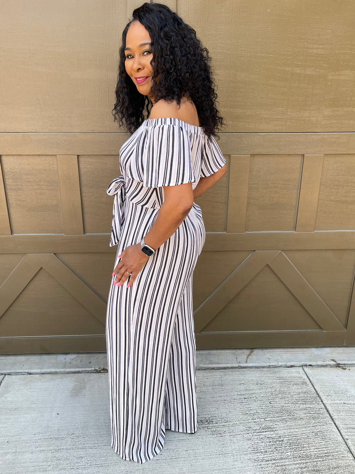 Calla Off the Shoulder Jumpsuit