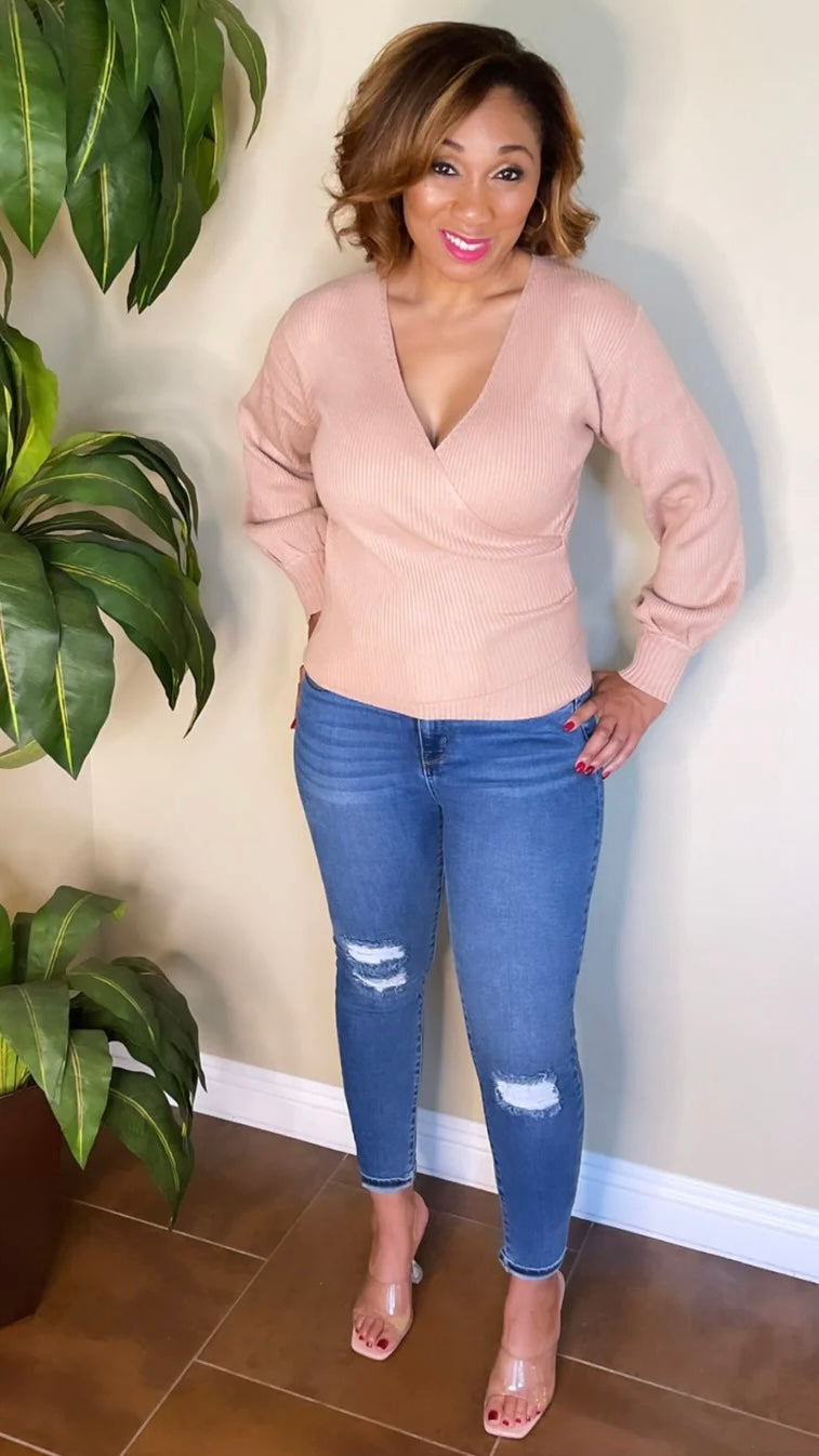 Women's High Waist Skinny Jeans