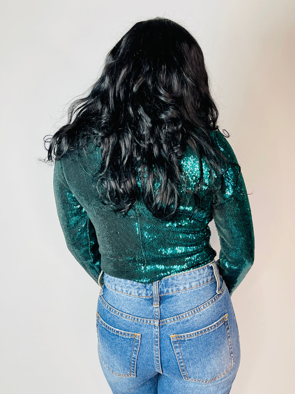 Ciara Sequin Bodysuit - Moody Fitzs Boutique