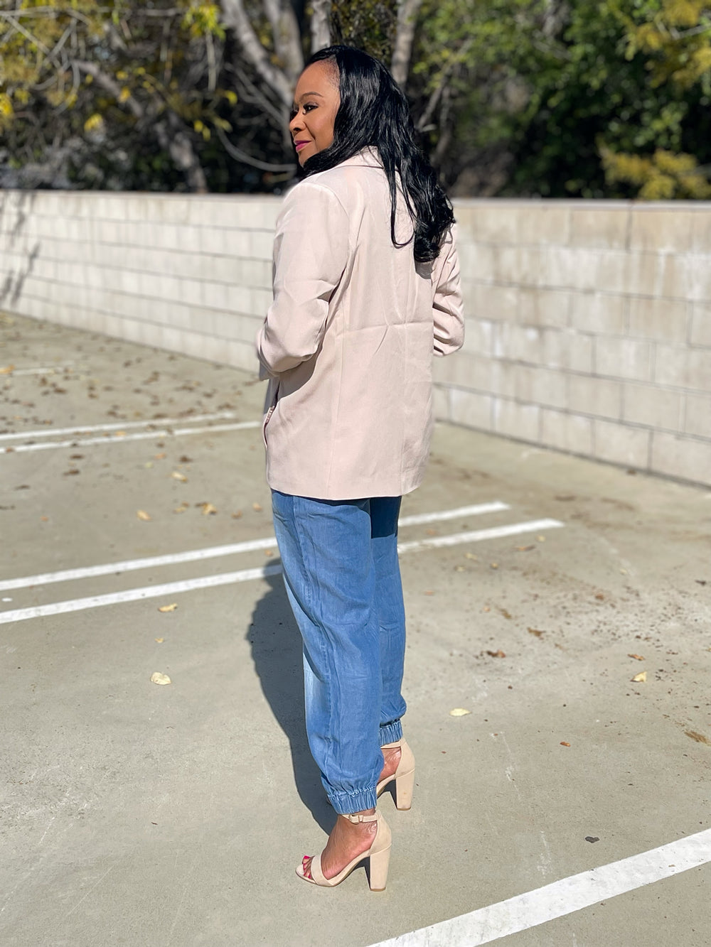 Strictly Business 3/4 Sleeve Blazer - Moody Fitzs Boutique