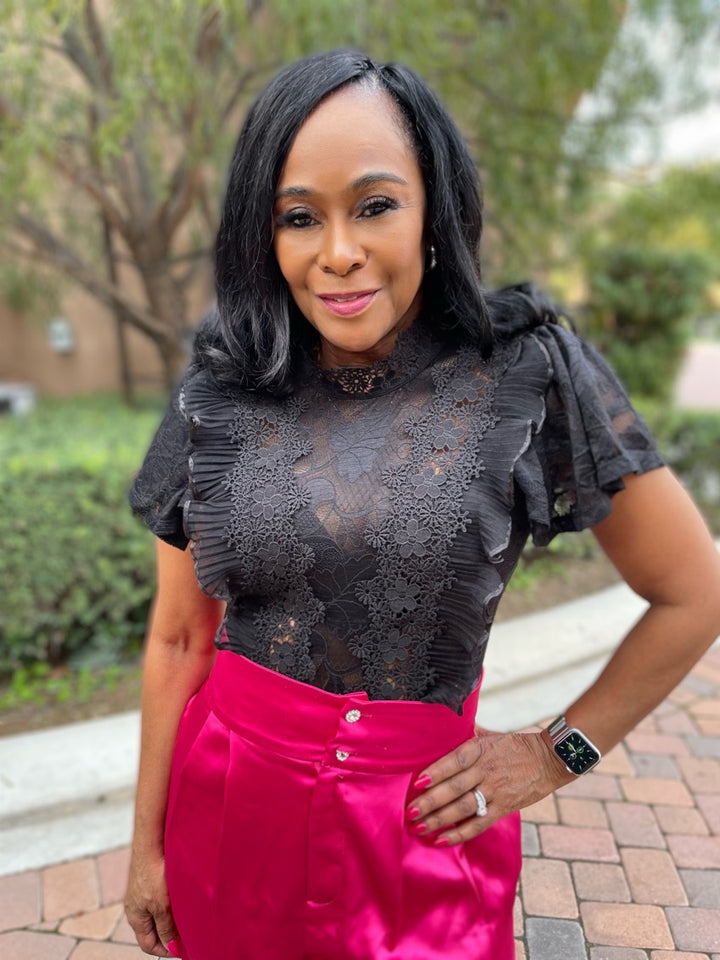 Tina's Lace Body Suit - Moody Fitzs Boutique