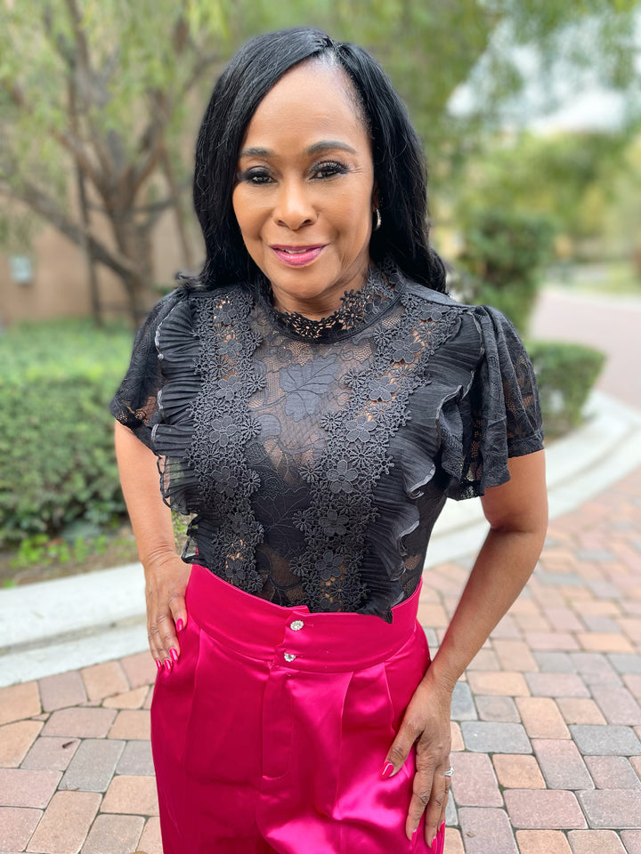 Tina's Lace Body Suit - Moody Fitzs Boutique