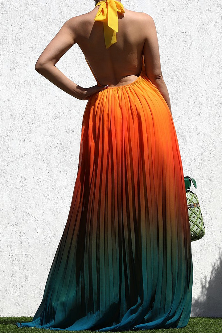 Sundown Ombre Maxi Dress