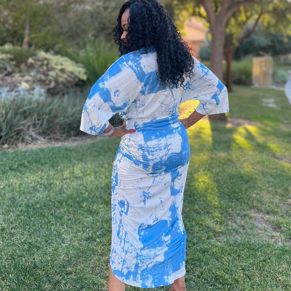 The Cloud Ruched BodyCon Dress - Moody Fitzs Boutique