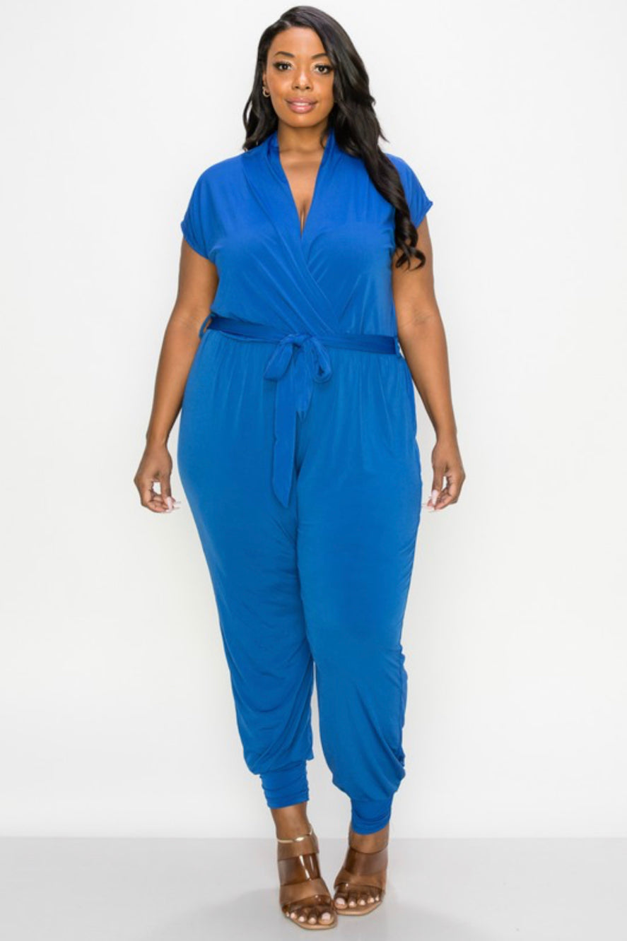 Jalissa Casual Short Sleeve Jumpsuit - Moody Fitzs Boutique