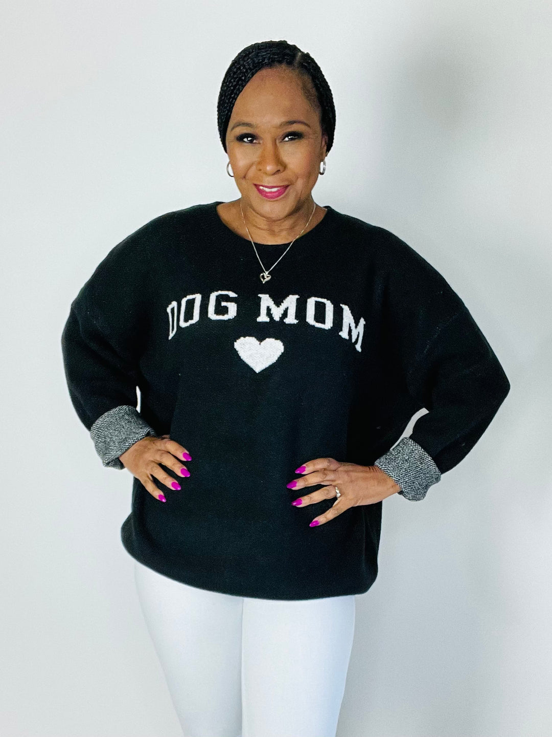 T’s Dog Mom Sweater - Moody Fitzs Boutique
