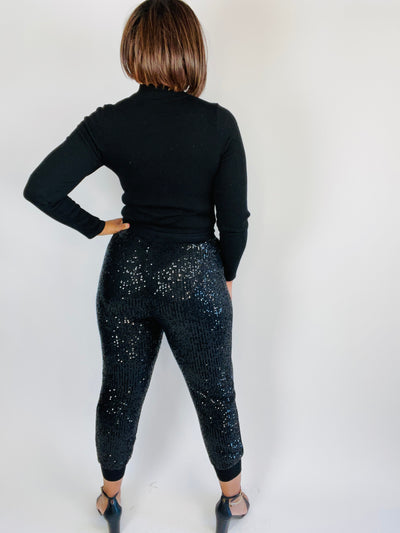 Sequin Joggers - Moody Fitzs Boutique