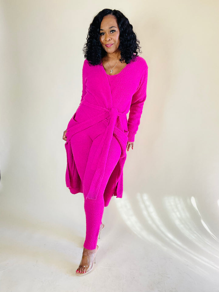 Casual Slay Three Piece Set - Moody Fitzs Boutique
