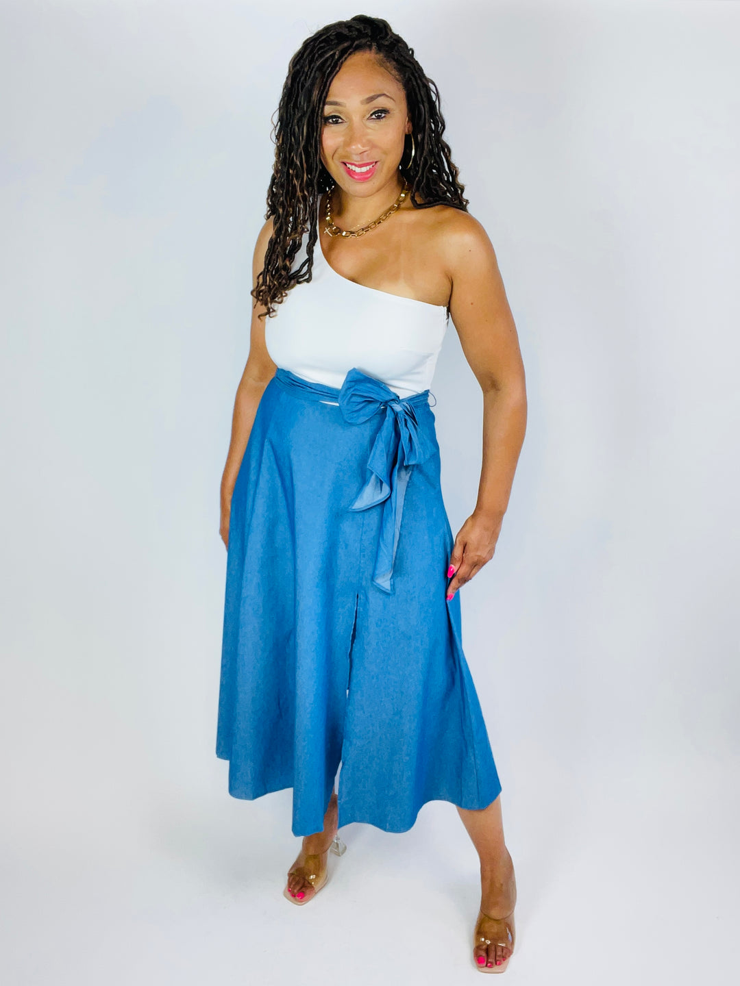 Adina Off The Shoulder Maxi Dress - Moody Fitzs Boutique