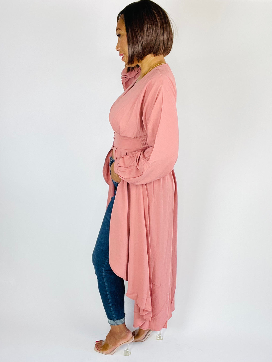 Andrea High Low Top - Moody Fitzs Boutique