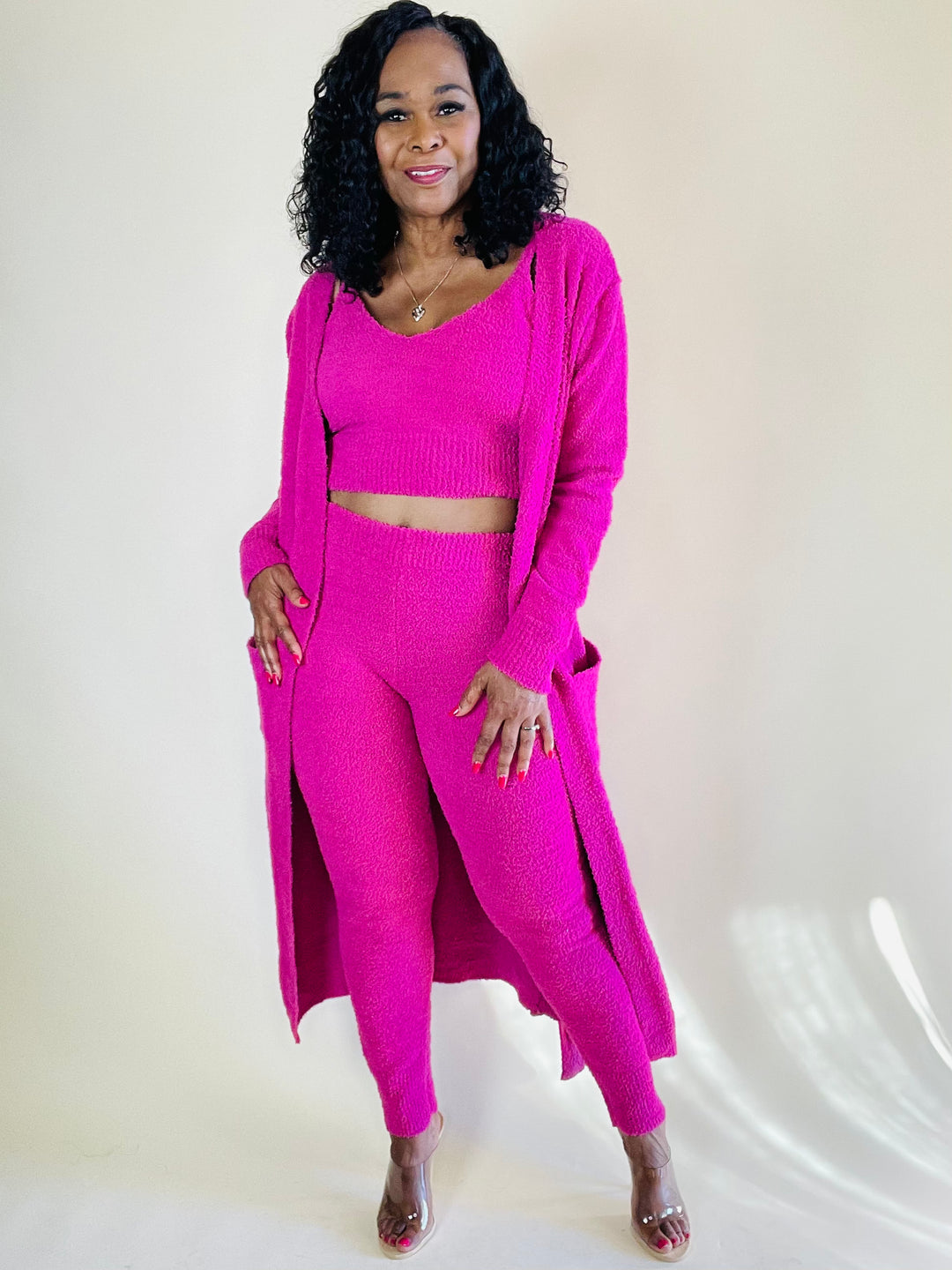Casual Slay Three Piece Set - Moody Fitzs Boutique