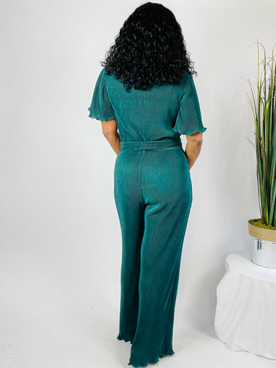 Sable Pleated Jumpsuit - Moody Fitzs Boutique
