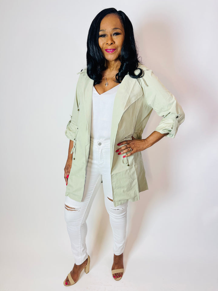 Lilly Lightweight Hooded Jacket - Moody Fitzs Boutique