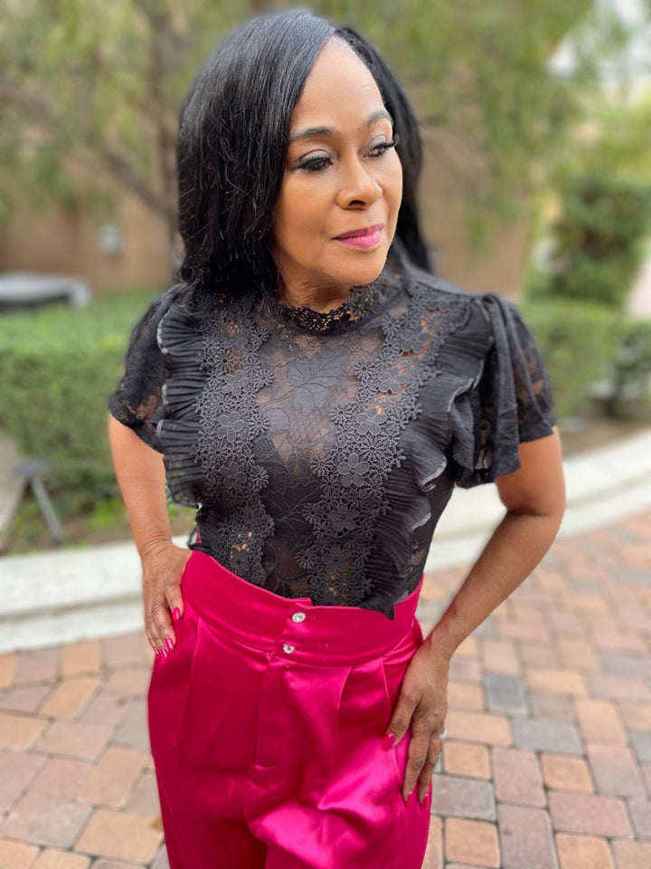 Tina's Lace Body Suit - Moody Fitzs Boutique