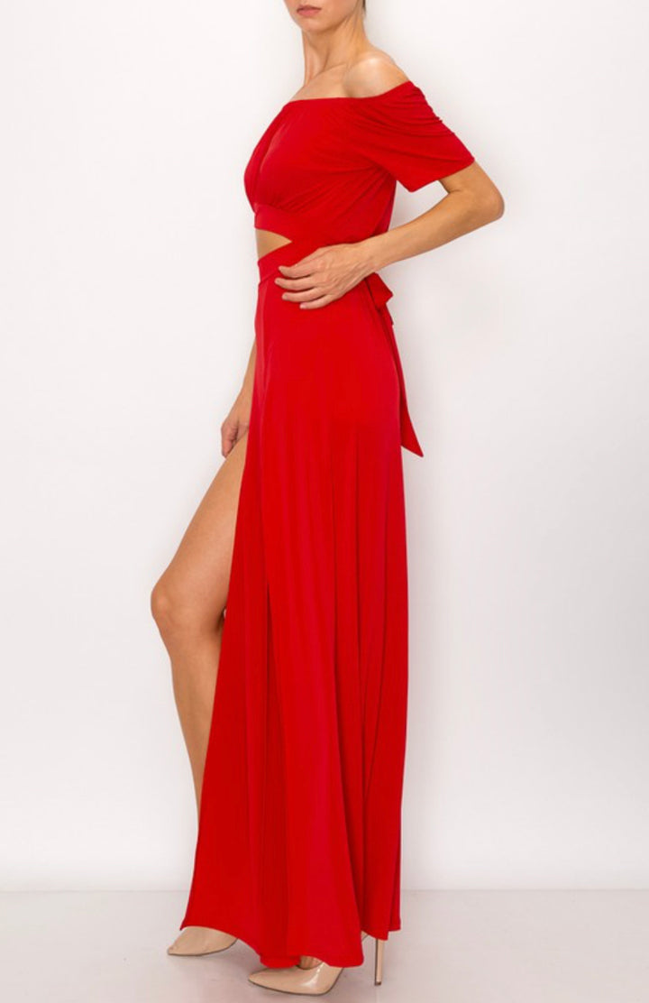 It's All About the Slits Maxi Dress - Moody Fitzs Boutique