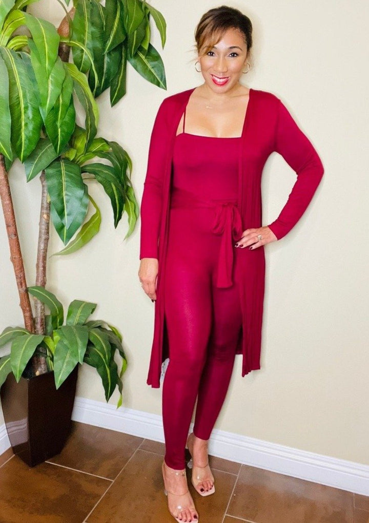 The Shanna Jumpsuit Set - Moody Fitzs Boutique