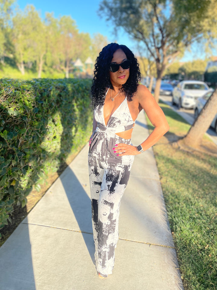 Brielle Tye Dye Jumpsuit - Moody Fitzs Boutique