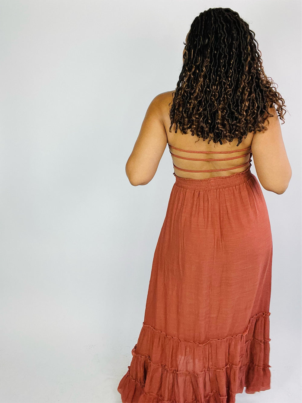 Destiny Smocked Maxi Dress - Moody Fitzs Boutique