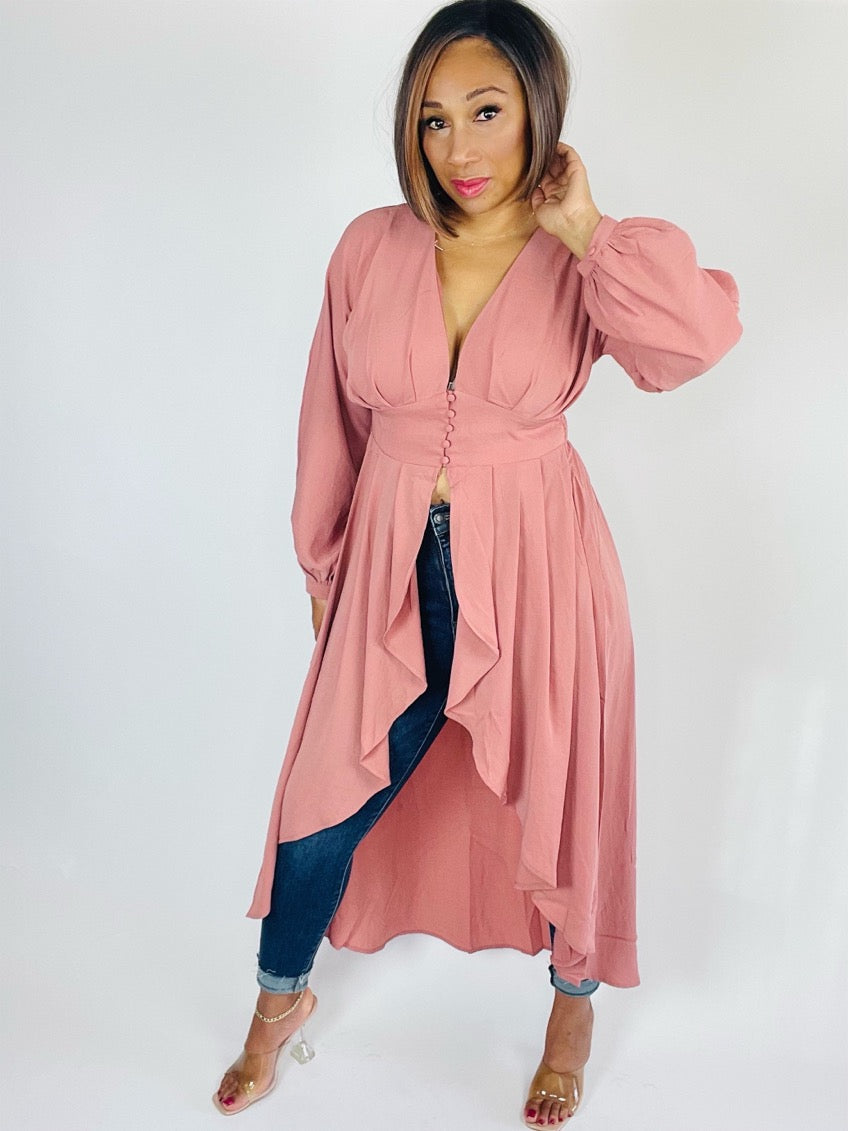 Andrea High Low Top - Moody Fitzs Boutique