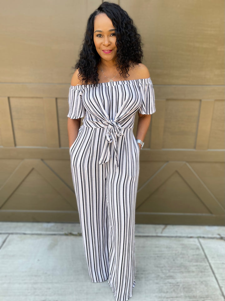 Calla Off the Shoulder Jumpsuit