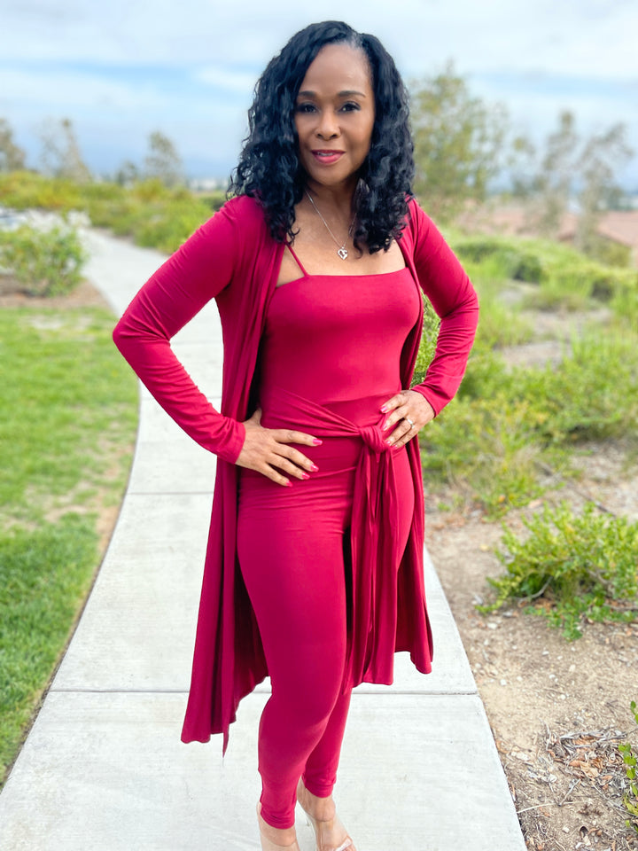 The Shanna Jumpsuit Set - Moody Fitzs Boutique
