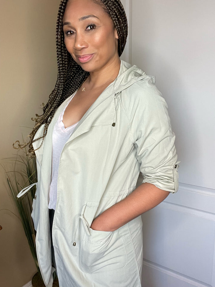 Lilly Lightweight Hooded Jacket - Moody Fitzs Boutique